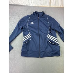 Womens Golf Zip‎ Adidas Jacket Zip Pockets Size medium- Q